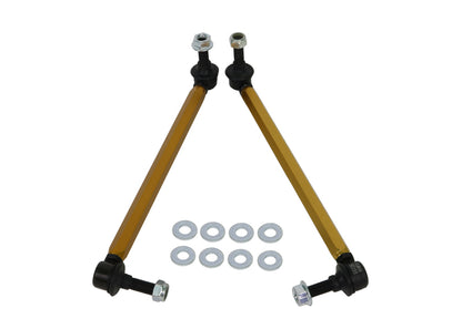 Whiteline Universal Sway Bar - Link Assembly Heavy Duty 330mm-355mm Adjustable Steel Ball - Graveyard Performance