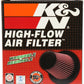 K&N Filter Universal Air Filter Carbon Fiber Top With 6in Flange x 7.5in Base x 6in H