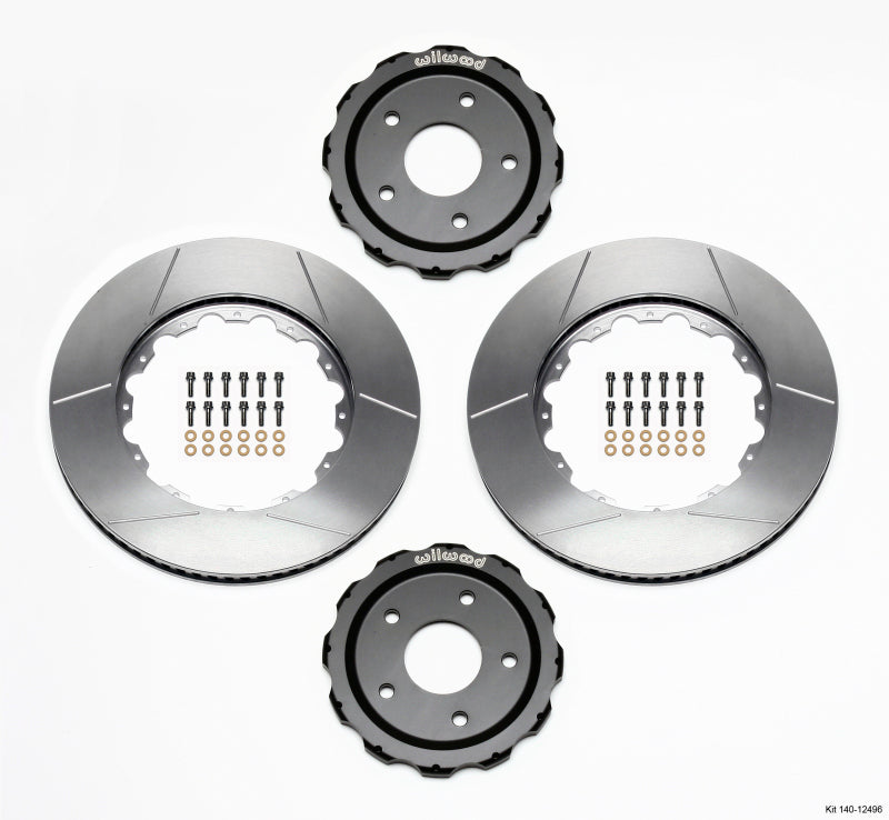 Wilwood Hat/Rotor Kit Front 06-Up Corvette C6-Z06 (2pc Hat/Rtr) - Graveyard Performance