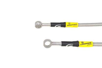 Goodridge 11/92-01 Subaru Impreza (2wd/4wd w/Rear Disc) Stainless Steel Brake Line Kit - Graveyard Performance