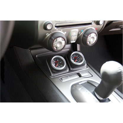 Autometer 10-12 Chevrolet Camaro Dual Console Pod (Factory Match) - Graveyard Performance