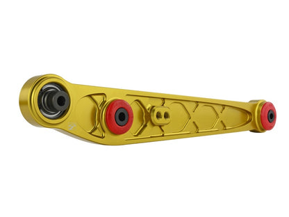 Skunk2 Honda/Acura EK Alpha Series Rear Lower Control Arm Set - Gold - Graveyard Performance