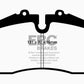 EBC 05+ Ford Saleen Mustang Brembo front calipers Redstuff Front Brake Pads