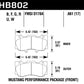 Hawk 15-17 Ford Mustang Performance Package HPS 5.0 Front Brake Pads