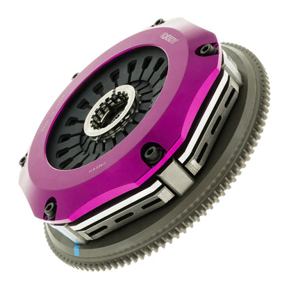 Exedy 96-06 Mitsubishi Lancer Evo (Gen 4-7) Hyper Twin Cerametallic Clutch Rigid Disc Pull Type - Graveyard Performance