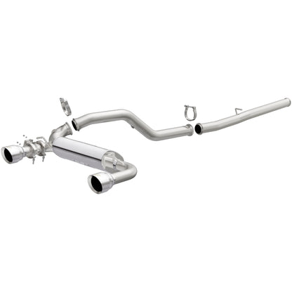 MagnaFlow Cat-Back 2016 Ford Focus RS 3in SS Dual Outlet 4.5in Polished Tips - Graveyard Performance
