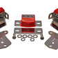 Energy Suspension 67-72 Chevrolet Camaro Red Motor and Transmission Mounts; Chrome Finish