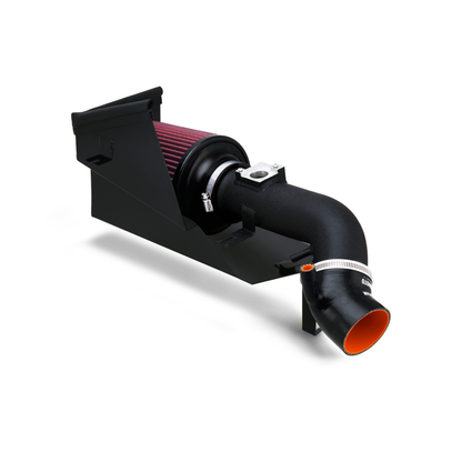 Mishimoto 06-11 Honda Civic Si Performance Air Intake w/ Heat Shield - Wrinkle Black - Graveyard Performance