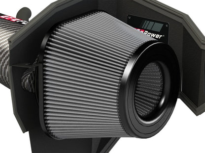 aFe POWER Magnum FORCE Carbon Fiber Stage 2 Pro Dry S CAIS - 11-18 Dodge Challenger/Charger V8-6.4L - Graveyard Performance