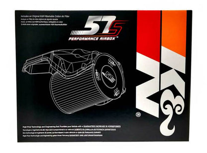 K&N Performance Intake Kit  for Ford C-Max/Focus II / Volvo C30/S40/V40/V50/V70 / Mazda 3/5 - Graveyard Performance