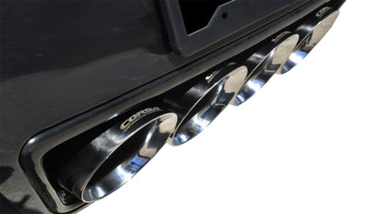 Corsa 2015+ Chevrolet Corvette C7 Z06 2.75in Dual Rear Xtreme Cat-Back Exhaust w/ Quad Polis - Graveyard Performance
