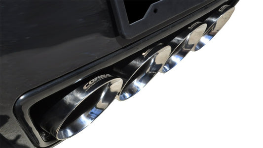 Corsa 2015+ Chevrolet Corvette C7 Z06 2.75in Dual Rear Xtreme Cat-Back Exhaust w/ Quad Polis - Graveyard Performance