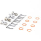 Goodridge 94-01 Acura Integra / 92-95 Honda Civic (w/Rear Disc & ABS) Stainless Steel Brake Line Kit