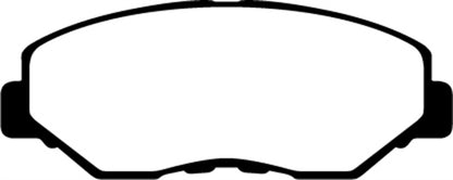 EBC 13-15 Acura ILX 1.5 Hybrid Ultimax2 Front Brake Pads - Graveyard Performance