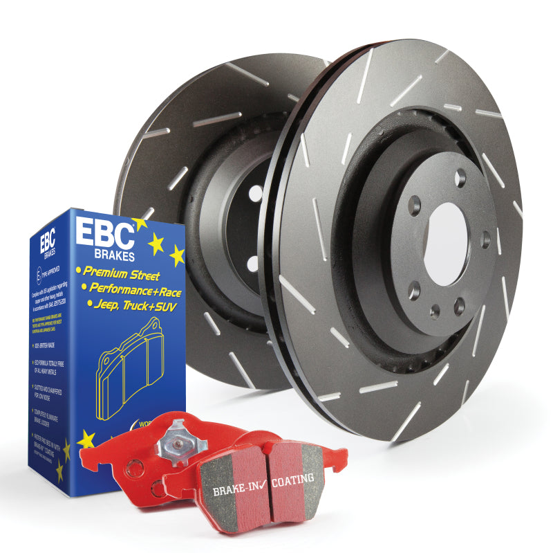 EBC S4 Brake Pad and Rotor Kit - Graveyard Performance