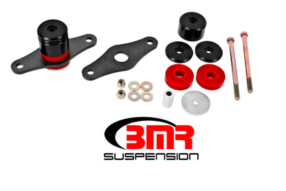 BMR 15-17 S550 Mustang Motor Mount Kit (Polyurethane) - Black Anodized - Graveyard Performance