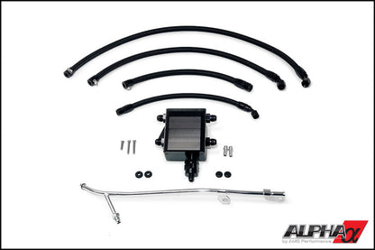 AMS Performance 2009+ Nissan GT-R R35 Alpha Air Oil Separator - Graveyard Performance
