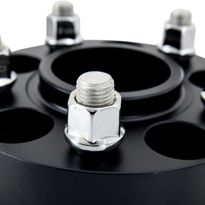 Mishimoto Wheel Spacers - 5X114.3 / 70.5 / 45 / M14 - Black - Graveyard Performance