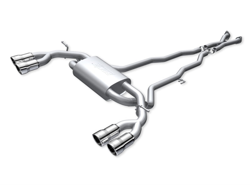 Borla 10-13 Hyundai Genesis 3.8L-V6 SS Catback Exhaust - Graveyard Performance