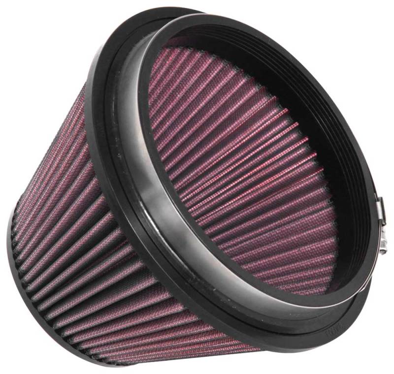K&N Universal Clamp-On Air Filter 6in FLG / 7-1/2in B / 4-1/2in T / 5in H - Graveyard Performance