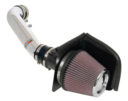 K&N 01-04 Ford Mustang GT 4.6L Polished Typhoon Short Ram Intake - Graveyard Performance