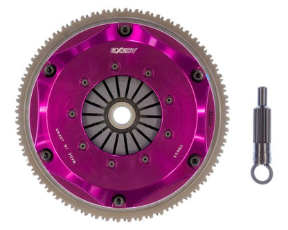 Exedy 2010-2012 Hyundai Genesis Coupe L4 Hyper Twin Cerametallic Clutch Sprung Center Disc - Graveyard Performance