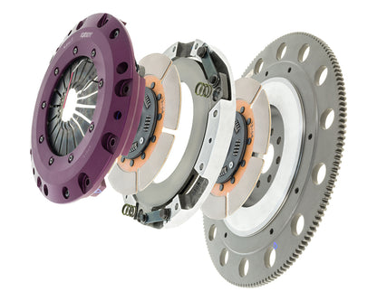 Exedy 1996-2016 Ford Mustang V8 Hyper Twin Cerametallic Clutch Sprung Center Disc Push Type 8-Bolt - Graveyard Performance
