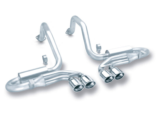 Borla 97-04 Corvette Coupe/Conv/Hatchback 5.7L 8cyl 4spd/6spd RWD Classic S-Typein Cat-Back Exhaust - Graveyard Performance