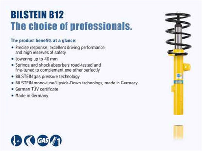 Bilstein B12 2001 Audi S4 Avant Front and Rear Suspension Kit - Graveyard Performance