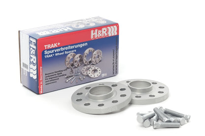 H&R Trak+ 15mm DRS Wheel Spacer Bolt 5/114.3 Center Bore 70.5 Stud Thread 14x1.5 - Black - Graveyard Performance