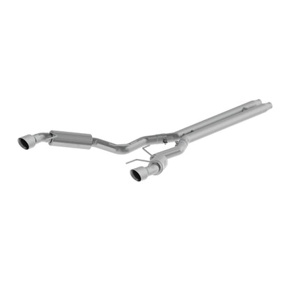 MBRP 15-17 Ford Mustang GT 5.0 3in Cat Back Dual Split Rear Race Version 4.5in Tips - T409 - Graveyard Performance