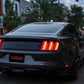 Corsa 2015-2017 Ford Mustang GT 5.0 3in Cat Back Exhaust Black Dual Tips (Sport)