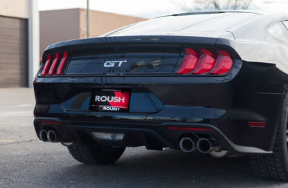 Roush 2018-2024 Ford Mustang 5.0L V8 Cat-Back Exhaust Kit (Fastback Only) - Graveyard Performance