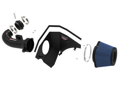 aFe 19-20 GM Trucks 5.3L/6.2L Track Series Carbon Fiber Cold Air Intake System With Pro 5R Filters - Graveyard Performance