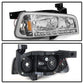 xTune Dodge Charger 06-10 1Pc LED Crystal Headlights Chrome HD-ON-DCH05-1PC-LED-C