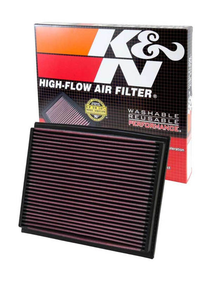 K&N 01-09 Audi A4/RS4/S4 Drop In Air Filter - Graveyard Performance