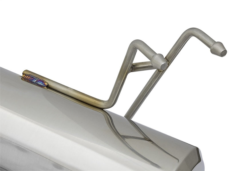 aFe POWER Takeda 16-17 Honda Civic I4-1.5L (t) 2.5-2.25in 304 SS CB Dual-Exit Exhaust Blue Tips - Graveyard Performance