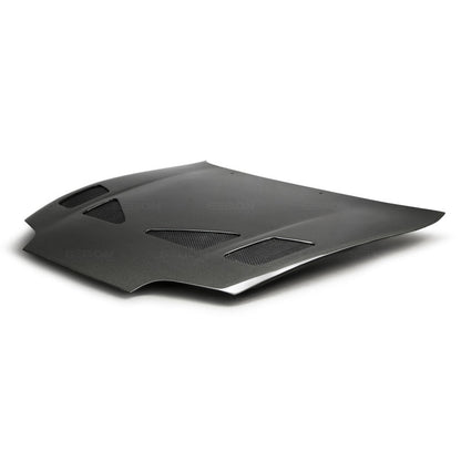 Seibon 93-98 Toyota Supra (JZA80L) TR Style Carbon Fiber Hood - Graveyard Performance