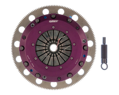Exedy 1996-2016 Ford Mustang V8 Hyper Twin Cerametallic Clutch Sprung Center Disc Push Type 8-Bolt - Graveyard Performance