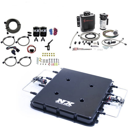 Nitrous Express Nitrous & Water Injection Nitrous Kit w/Billet LT4 Supercharger Lid w/o Bottle - Graveyard Performance