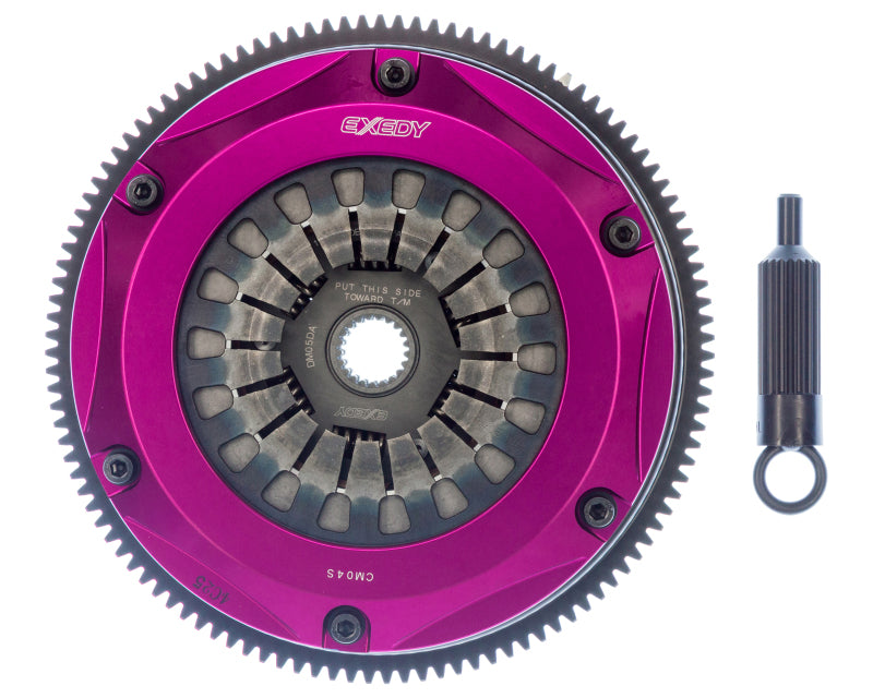 Exedy 1991-1992 Toyota Supra Hyper Twin Cerametallic Clutch Sprung Center Disc Pull Type Cover - Graveyard Performance
