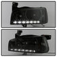 xTune Dodge Charger 06-10 1Pc LED Crystal Headlights Smoke HD-ON-DCH05-1PC-LED-SM