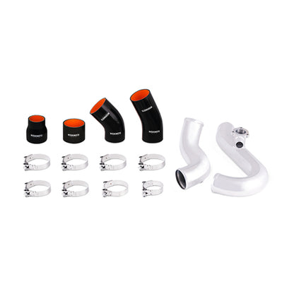 Mishimoto 2015 Ford Mustang EcoBoost Performance Intercooler Kit - Black Core Polished Pipes - Graveyard Performance