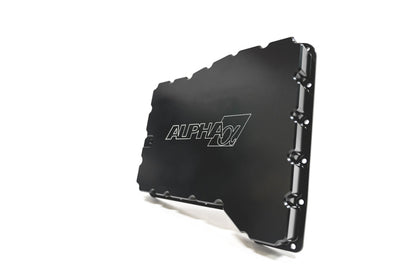 AMS Performance 2009+ Nissan GT-R R35 GR6 Deep Billet Transmission Pan & Filter Pickup Extension - Graveyard Performance