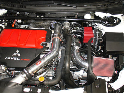 Injen 2008-14 Mitsubishi Evo X 2.0L 4Cyl Black Short Ram Intake - Graveyard Performance