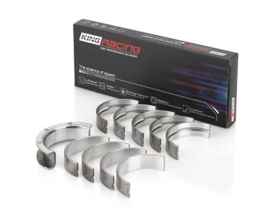 King Engine Bearings GM 262/267/302/307/327/350 (Size 010) Performance Main Bearing Set