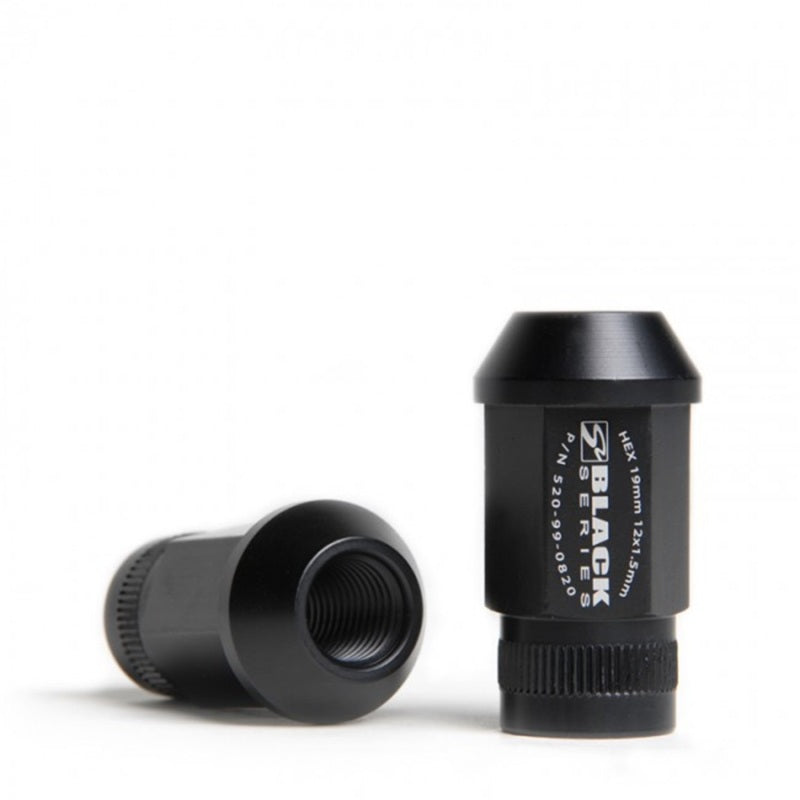Skunk2 12 x 1.5 Forged Lug Nut Set (Black Series) (20 Pcs.) - Graveyard Performance