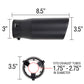 Spectre Exhaust Tip 3-1/2in. OD / Slant - Black