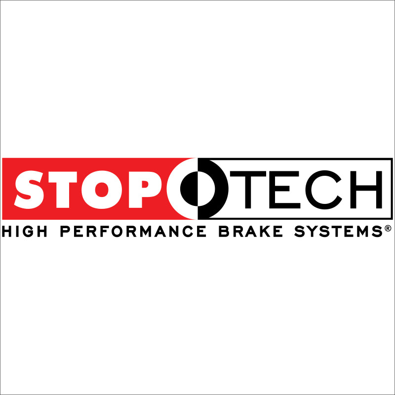 StopTech 13-15 Ford Focus ST AeroRotor Direct Replacement 2-piece Slotted Front Rotor Pair