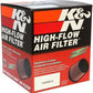 K&N Filter Universal Rubber Filter 2 3/4 inch Flange 6 inch Base 5 inch Top 5 1/2 inch Height